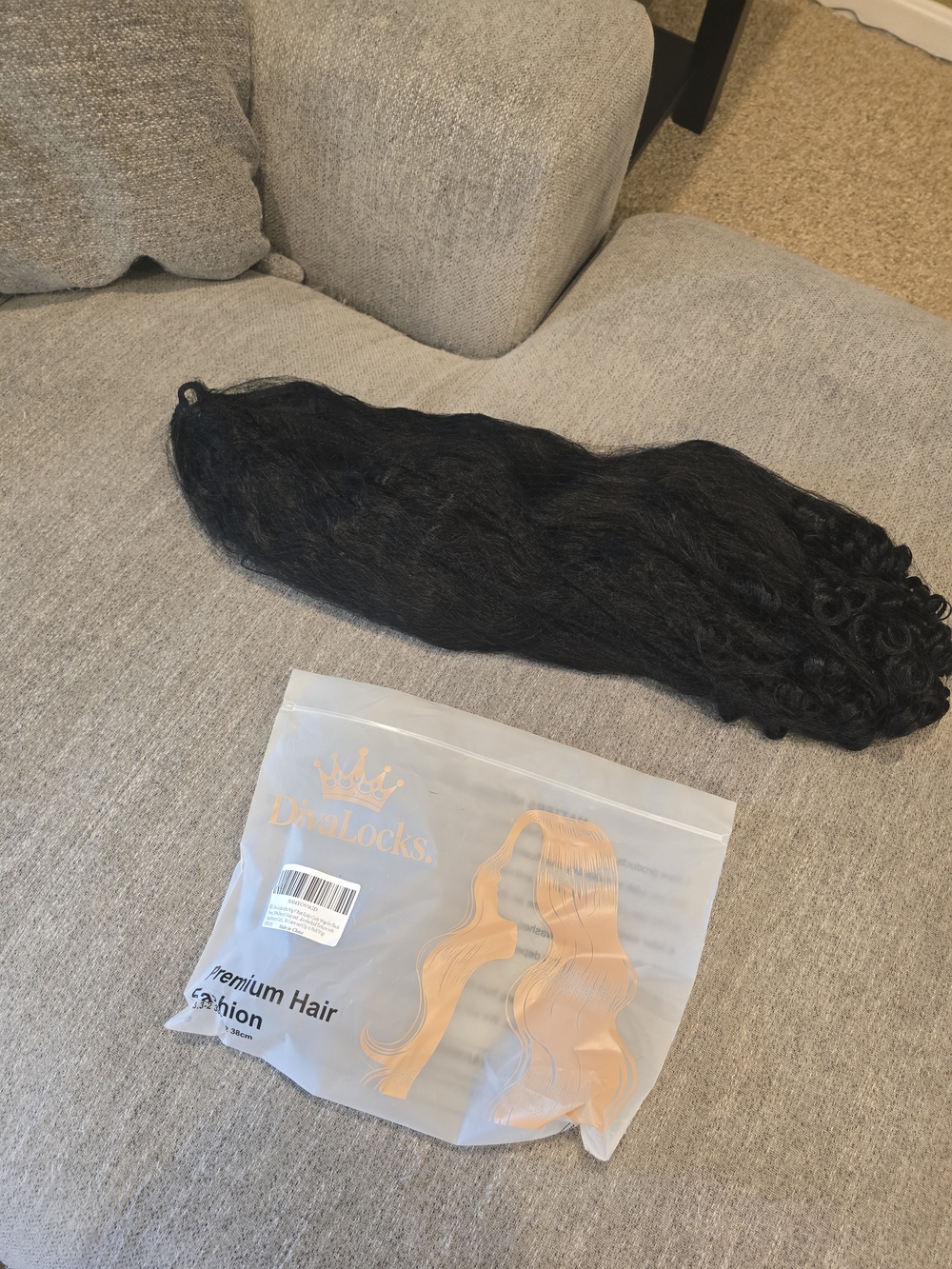 Premium Women's Hair Extensions - Black Clip In